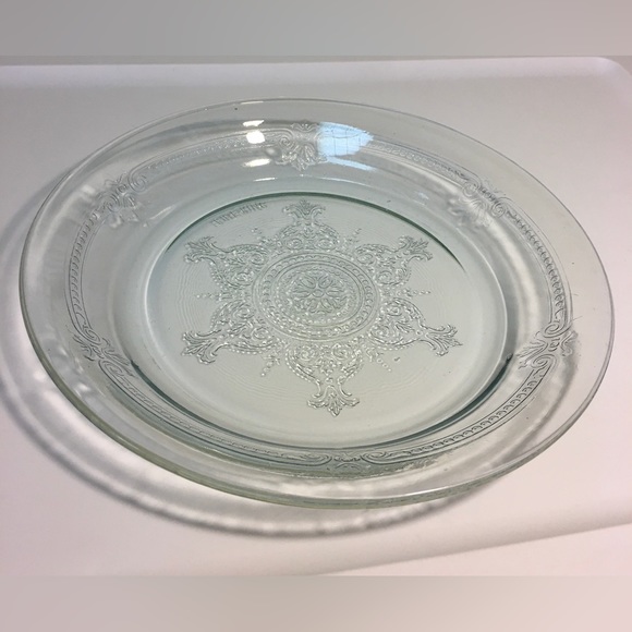 Vintage Fire King Philbe Sapphire Blue Pie Plate - Picture 4 of 11